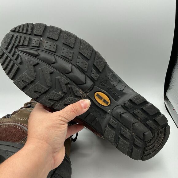 Work Zone Waterproof Steel Toe Work Boots Brown Men’s Size 12 ASTM F2413-11 main image 7